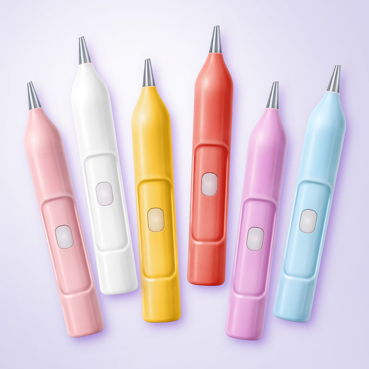 Electric diamond painting pen with USB Type-C charging and long-lasting 800mAh battery